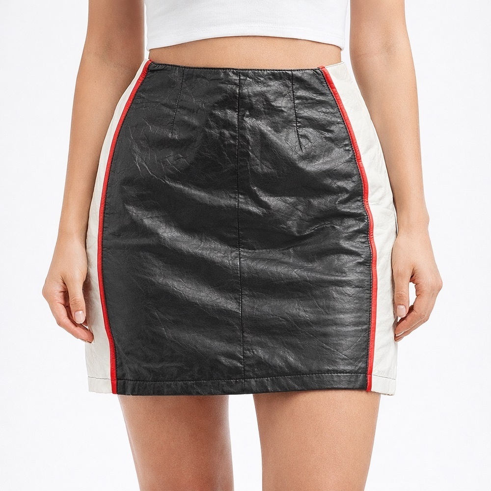 VINTAGE LEATHER SKIRT